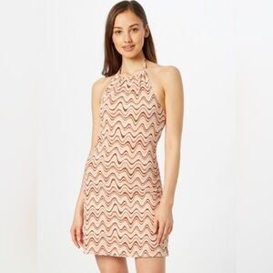 Hollister wavy Halter Dress